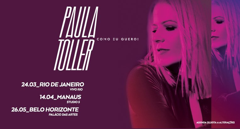 Show: Paula Toller  Portal Oficial de Belo Horizonte