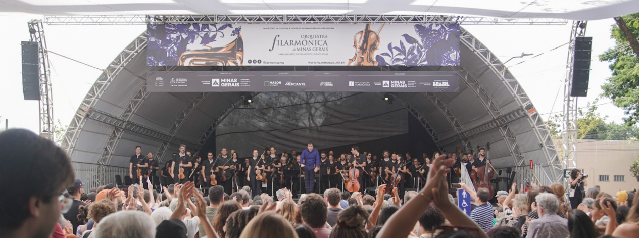 Música para todos: Filarmônica mistura erudito e popular na Praça do Papa -  Gerais - Estado de Minas